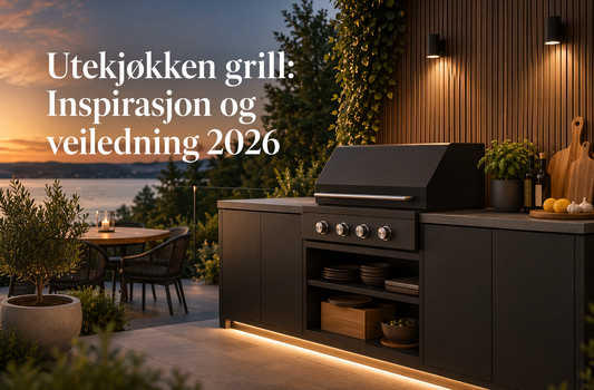 Inspirasjon og veiledning for utekjøkken