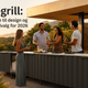 Utegrill, design og materialvalg