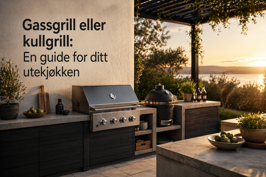 Gass eller kulegrill? Guide for ditt utekjøkken