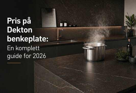 Pris på Dekton benkeplater