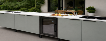 Q-boo Line 100cm modul med 2 brenner