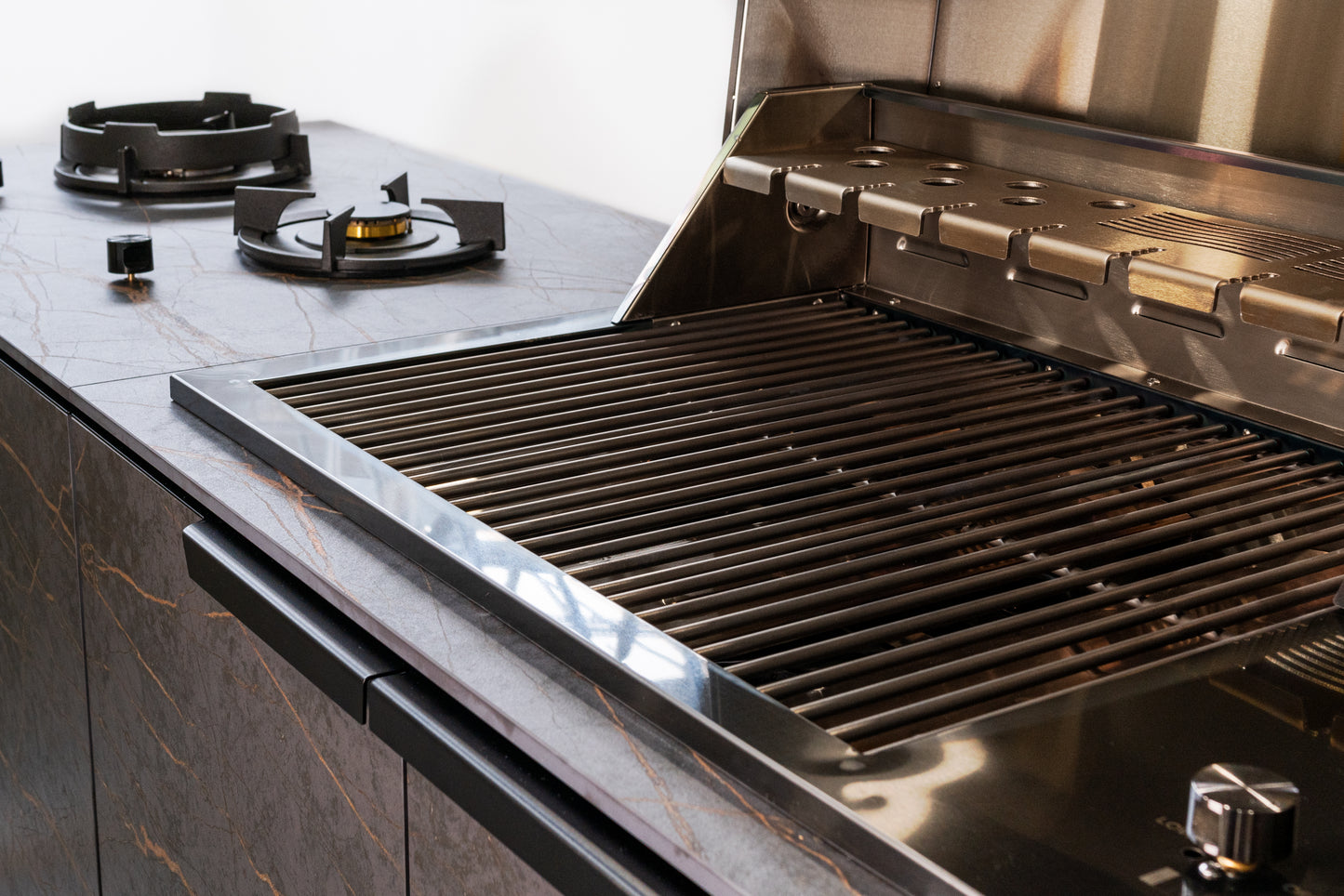 Q-boo Stone 100cm modul med Utegrill