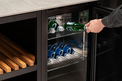 Q-boo Stone 50cm modul med Kjøleskap