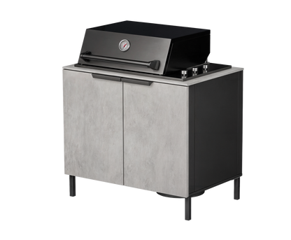 Q-boo Stone 100cm modul med Utegrill