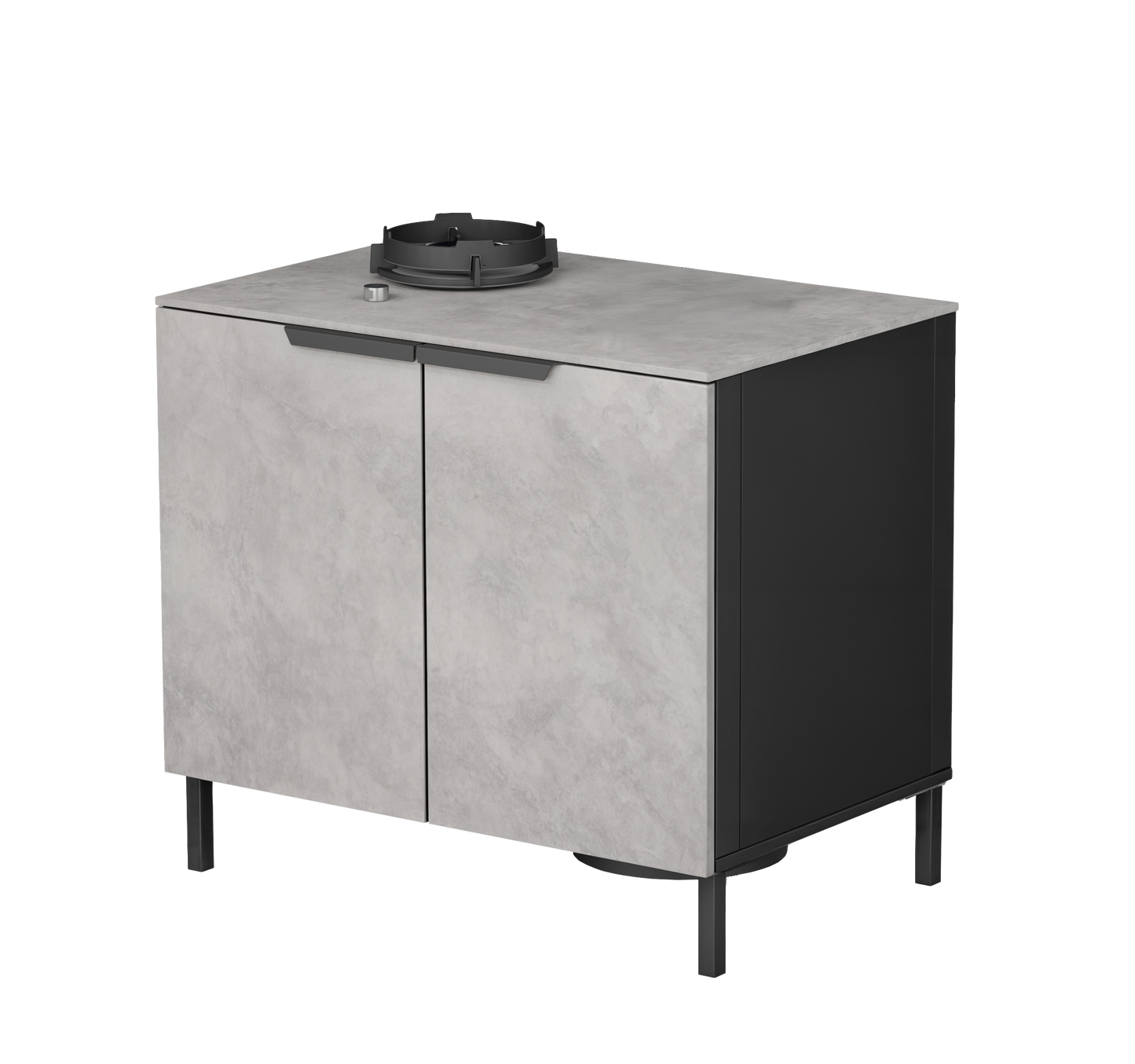 Q-boo Line 100cm modul med 1 brenner